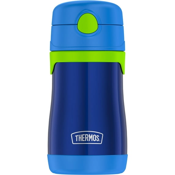 Thermos Baby Vacuum Insulated Stainless Steel Sippy Cup, 10oz, Blue
