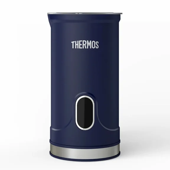 Thermos Electric Milk Frother, 4-in-1 Automatic Milk Frothers & Steamers, 10.14 oz Warm & Cold Milk Steamer for Coffee Latte Cappuccino Hot Chocolate