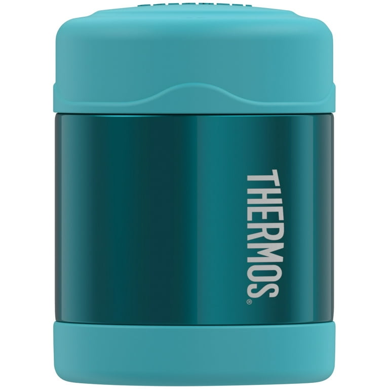 Thermos F3006TL6 10-Ounce Stainless Steel FUNtainer Food Jar (Teal) 