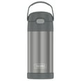 thumbnail image 1 of Thermos F4100CH6 12 Ounce Funtainer Vacuum-Insulated Stainless Steel Bottle (Gray), 1 of 9