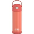 thumbnail image 1 of Thermos F41101AP6 16 Ounce Funtainer Vacuum Insulated Stainless Steel Bottle with Spout (Apricot), 1 of 6