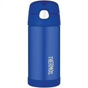 Thermos FUNtainer Stainless Steel Insulated Blue Water Bottle w/St... [F4019BL6]