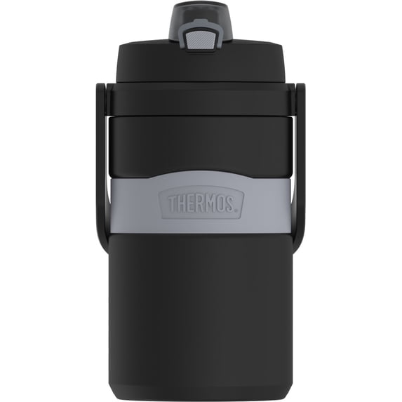 Thermos Foam Insulated Jug with Chug Spout, Black, 64oz