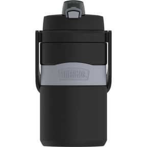 Thermos Foam Insulated Jug with Chug Spout, Black, 64oz