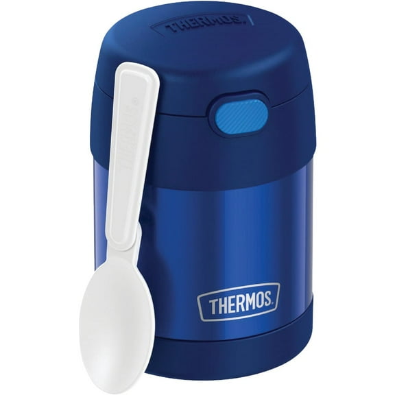 Thermos Funtainer Thermal Food Jar 10OZ NAVY SS, Each