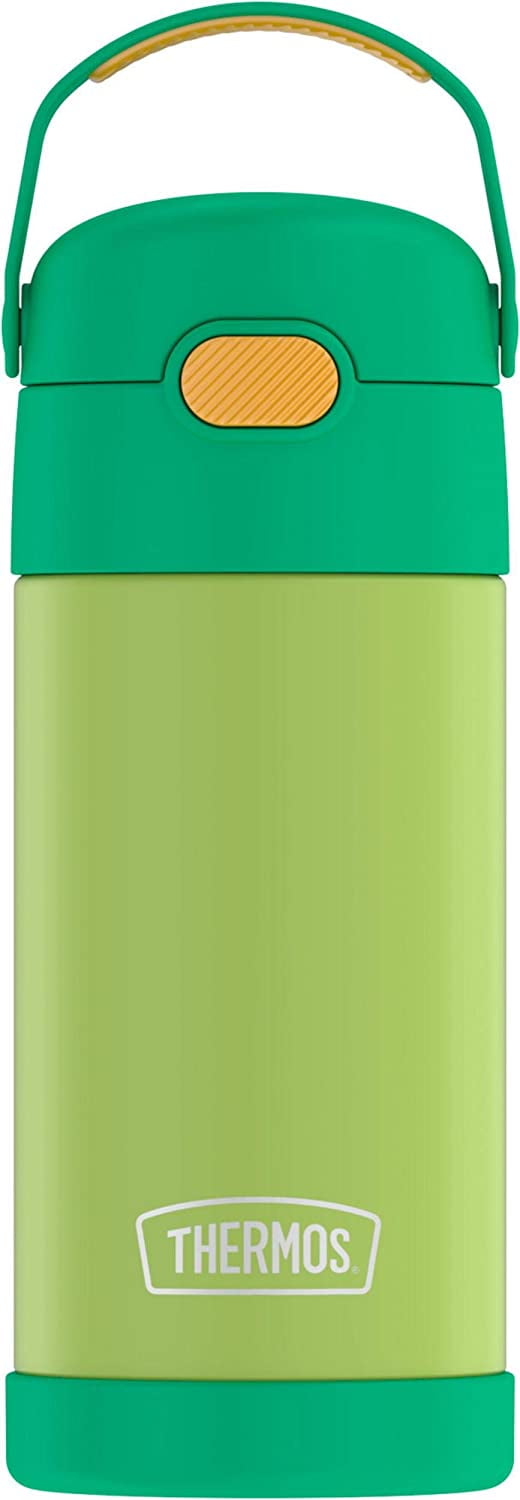 Thermos FUNtainer 12 oz. Lime Stainless Steel Vacuum-Insulated Water Bottle  F4100LM6 - The Home Depot