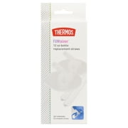 Thermos 12 oz. Kid's F400 Funtainer Bottle Plastic Replacement Straws - Clear