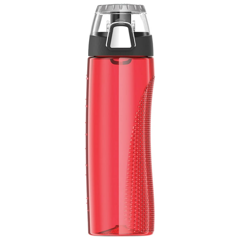 Thermos Hp4107hc6 24-Ounce Plastic Hydration Bottle with Meter (Hot Coral)