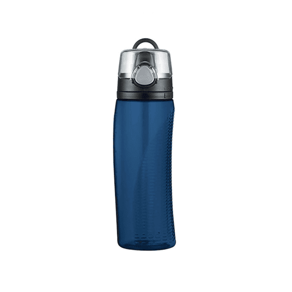 Thermos Hydration Water Bottle with Meter, Midnight Blue, 710 ml