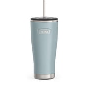 Thermos ICON Series Stainless Steel Vacuum Insulated Cold Tumbler with Straw, Glacier, 24oz