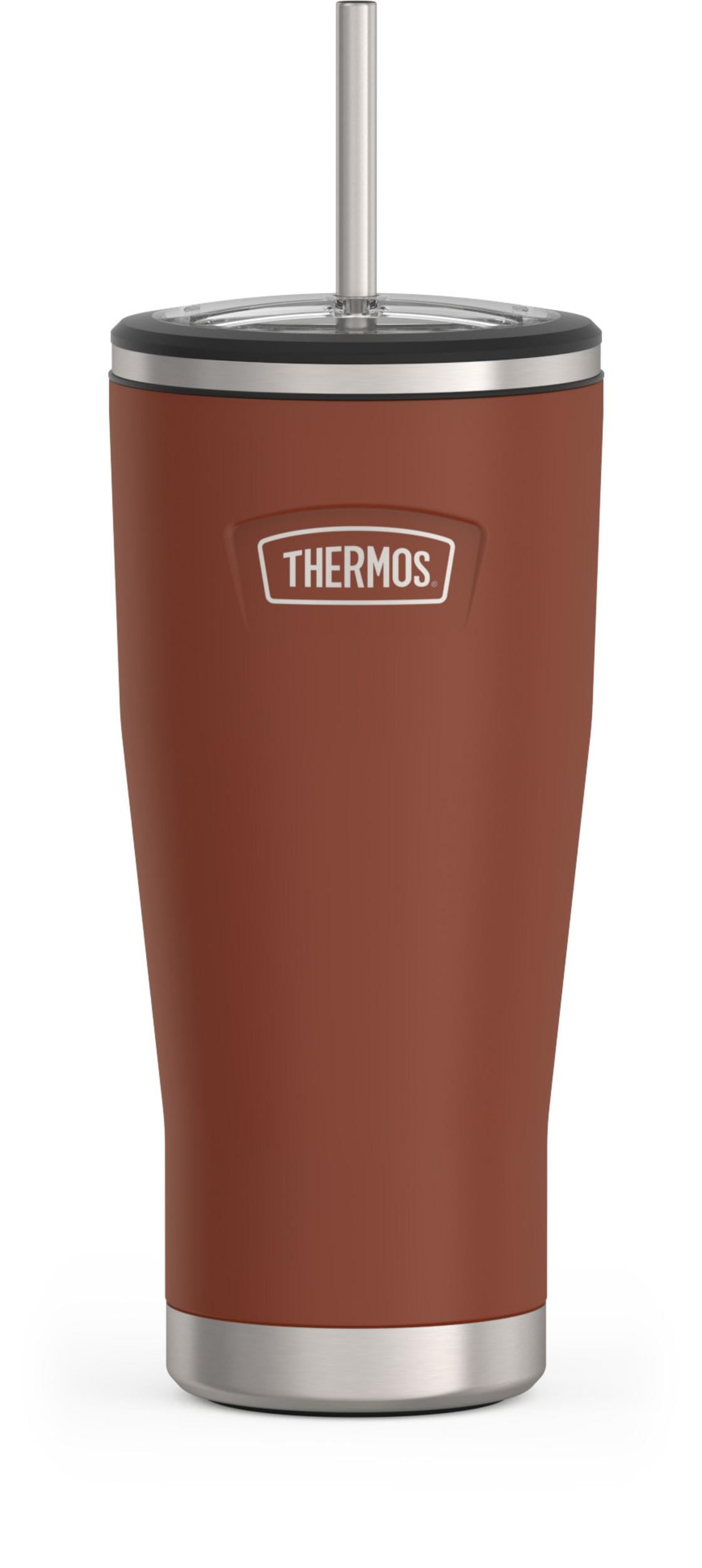  Thermos 18 Ounce Vacuum Insulated Cold Cup with Straw