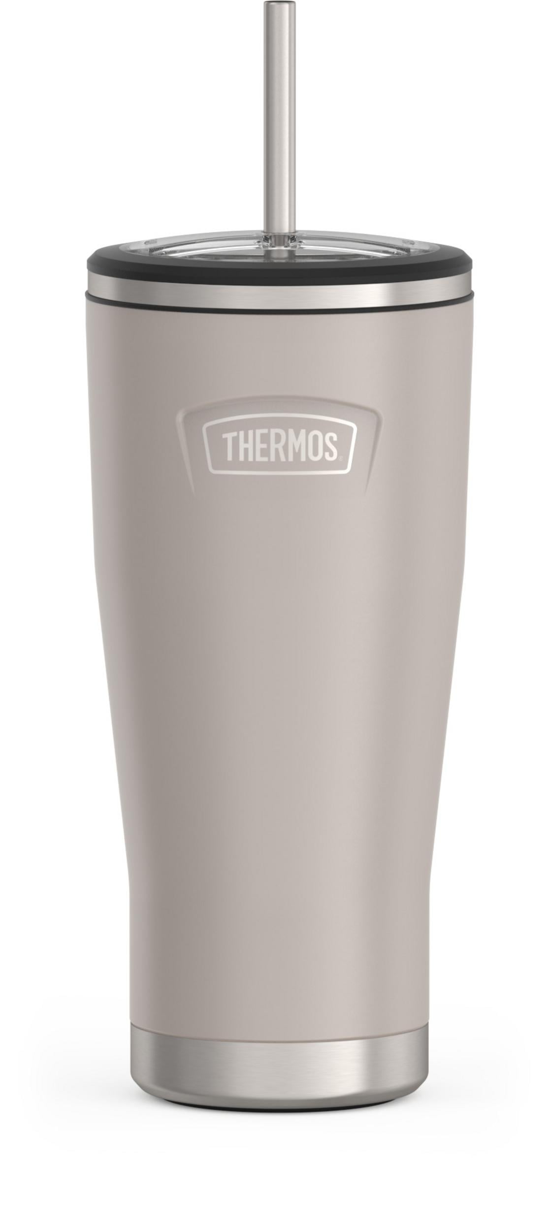 Thermos 24 oz. Icon Insulated Stainless Steel Cold Tumbler with Straw