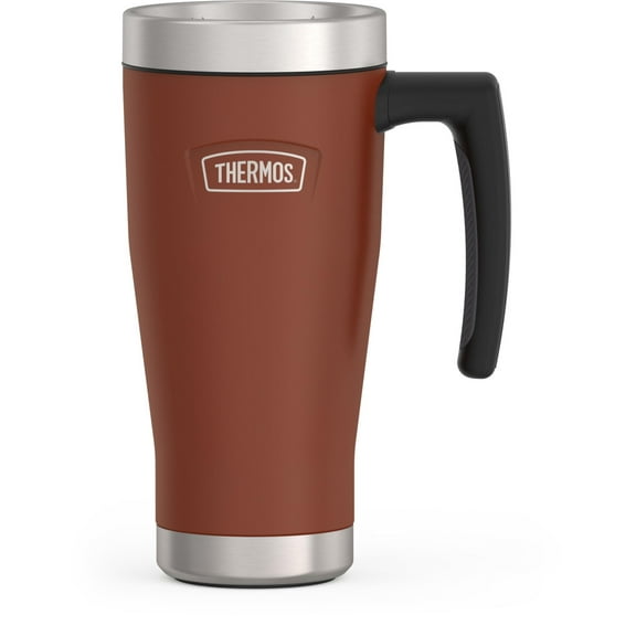 Thermos ICON Series Stainless Steel Vacuum Insulated Mug, 16oz, Saddle