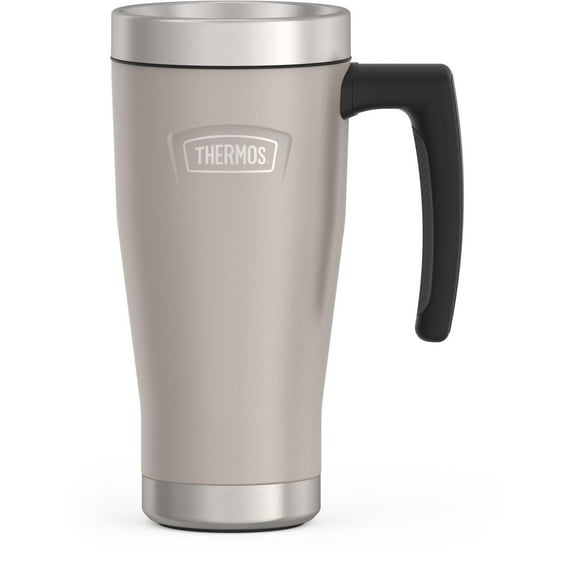 Thermos ICON Series Stainless Steel Vacuum Insulated Mug, 16oz, Sandstone