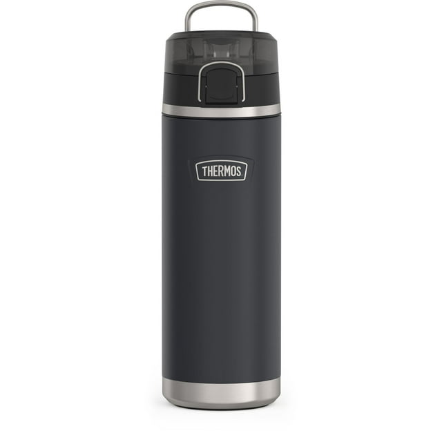 Thermos ICON Series Stainless Steel Vacuum Insulated Water Bottle w/ Spout, Granite, 24oz