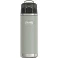 thumbnail image 1 of Thermos ICON Series Stainless Steel Vacuum Insulated Water Bottle w/ Spout, River Rock, 24oz, 1 of 7