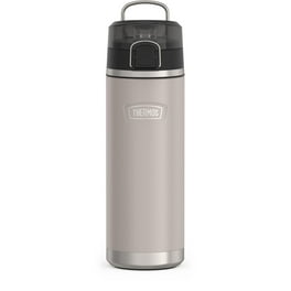 Thermos Glass Vacuum Insulated 2 Quart Pump Pot Gray Keep Drinks Hot Or Cold
