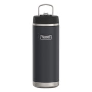 Thermos Stainless Steel Vacuum Insulated Icon Straw Bottle, Graphite, 32oz