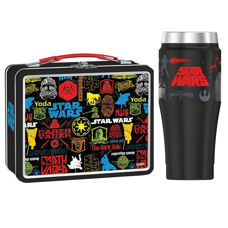 Thermos K43415006 Metal Lunch Box, Star Wars & H1015SWM4 16-Ounce