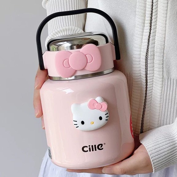 Thermos Kettle Cartoon Practical Birthday Gift Fashion Simple