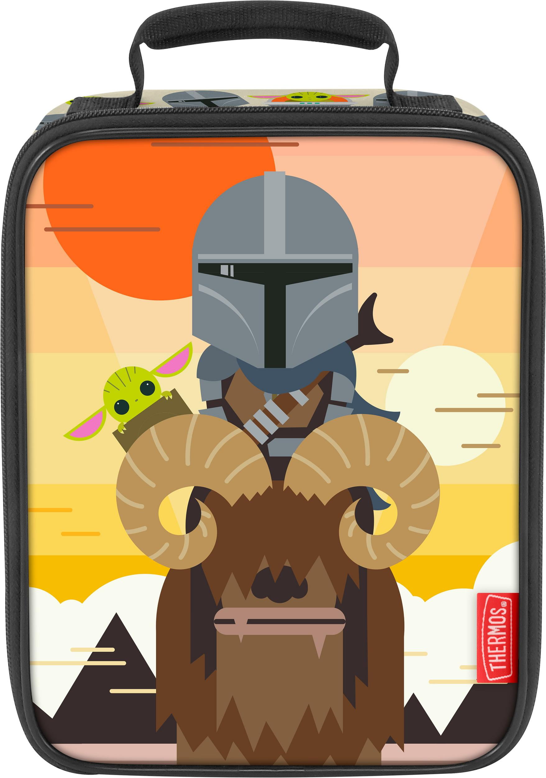 Thermos Kid's Reusable Soft Lunch Box, Mandalorian