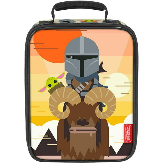 Thermos Kid's Reusable Soft Lunch Box, Mandalorian