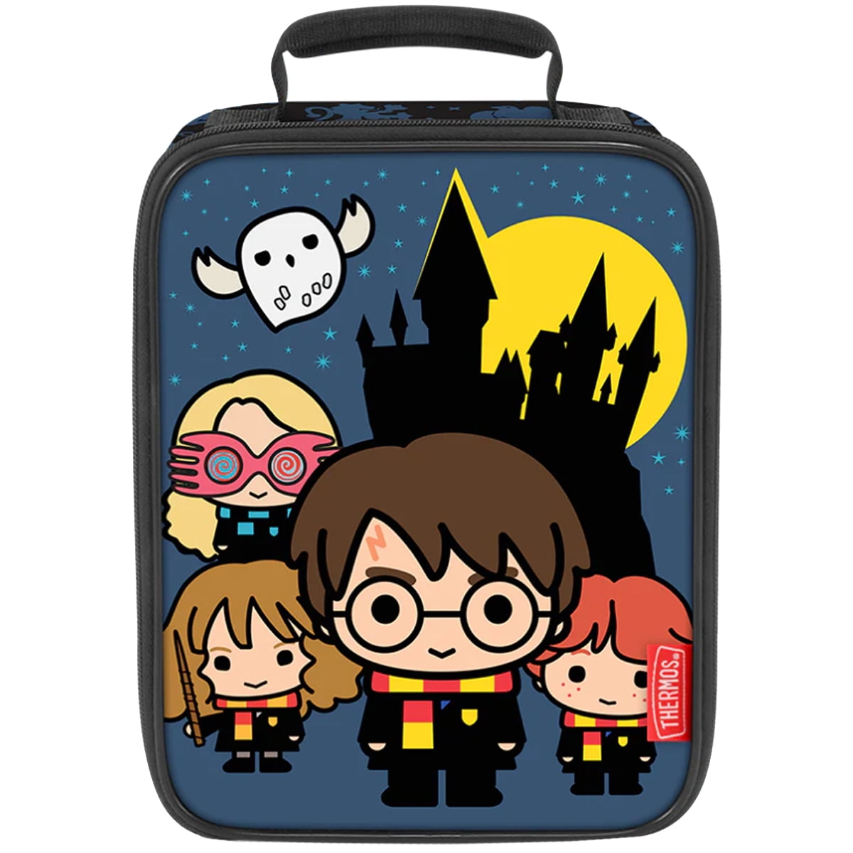  LOGOVISION Harry Potter Hogwarts Alumni Crest Insulated Soft  Sided Lunch Box - Reusable Lunch Bag For School Office Work, BPA Free: Home  & Kitchen