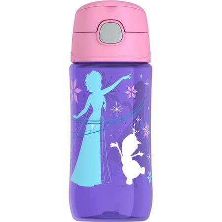 Thermos Kids Plastic Water Bottle with Spout, Frozen, 16 oz