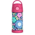 Thermos Kids Stainless Steel Vacuum Insulated Funtainer Straw Bottle