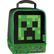 Thermos Dual Compartment Reusable Lunch Kit, Minecraft