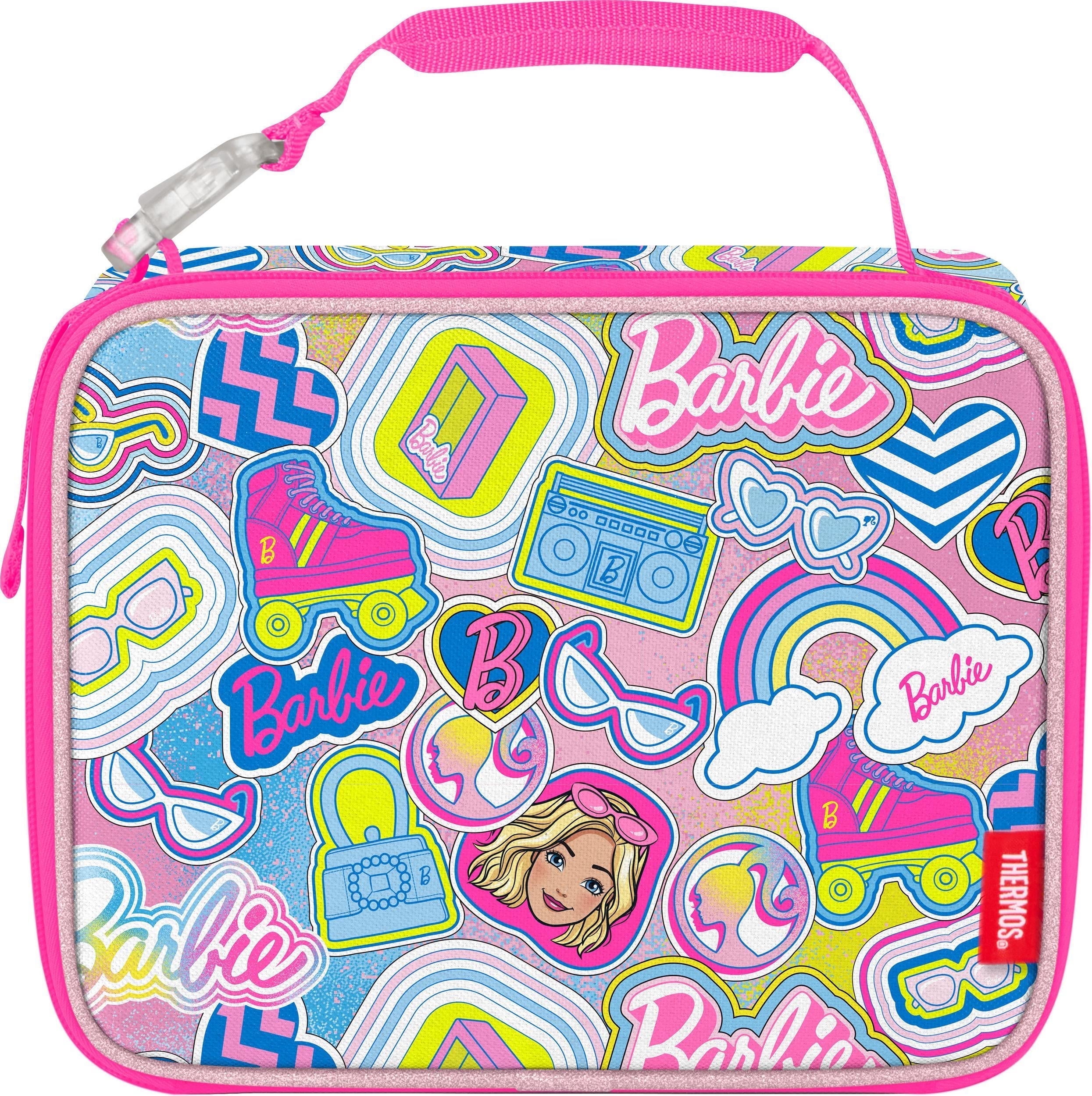 Thermos Kids Insulated Lunch Box, Barbie Single Compartment