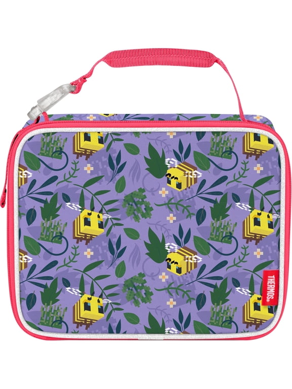 Kid's Reusable Soft Lunch Box, Minecraft