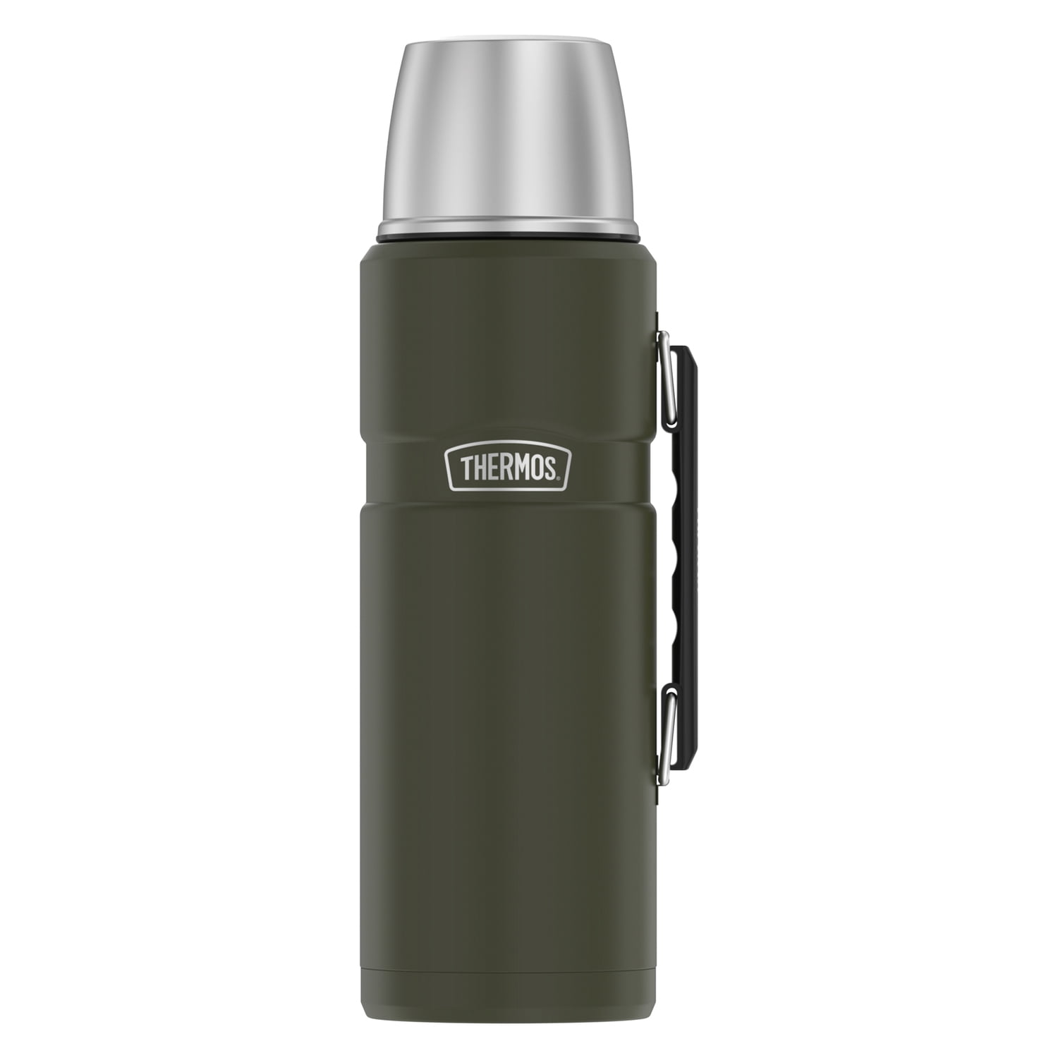 Thermos SK2020AGTRI4 Vacuum Insulated Stainless Steel Bottle, 67.62 fl oz, Army Green