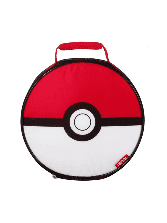 Pokemon Pokeball Shaped Thermos Soft Lunch Box
