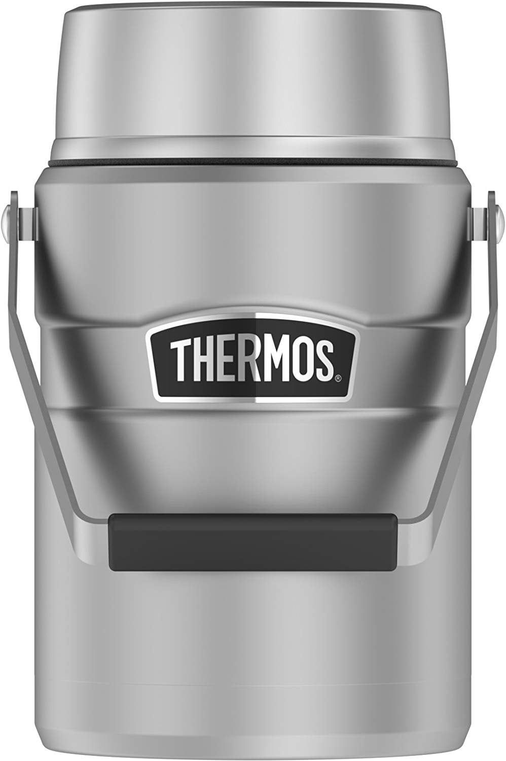 Buy Thermos King Stainless Steel Insulated Food Jar With Folding spoon 470  – Biome US Online