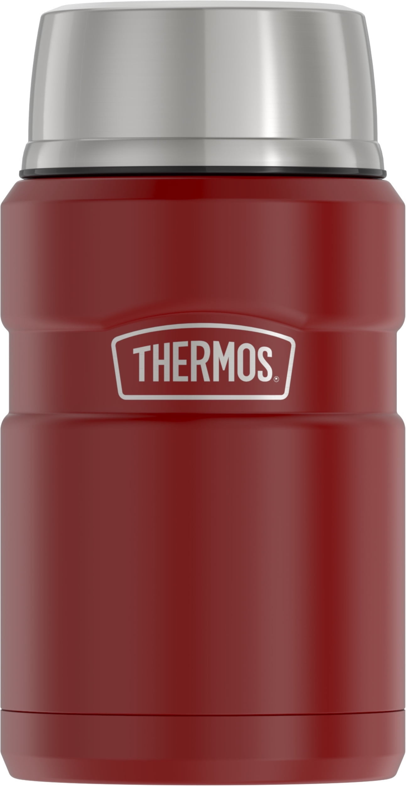 Thermos Stainless King Food Jar, Rustic Red, 24 Ounce