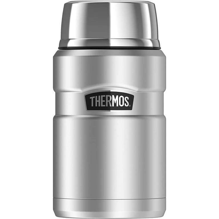 Thermos LLC Stainless Steel Food Jar with Spoon- Graphite, 24 oz - Fry's  Food Stores