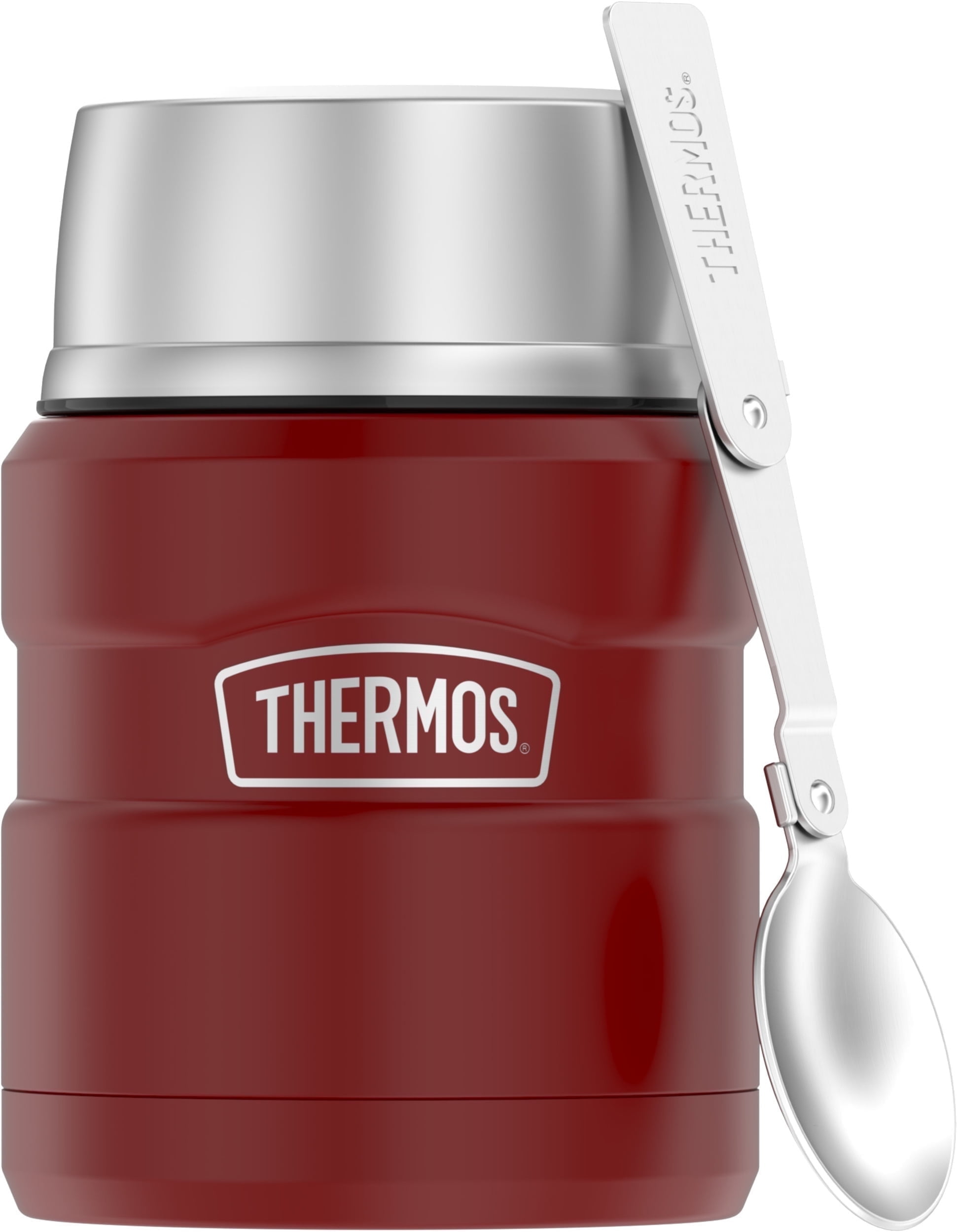 Thermos Stainless King Vacuum Food Jar w/ Containers, 47oz