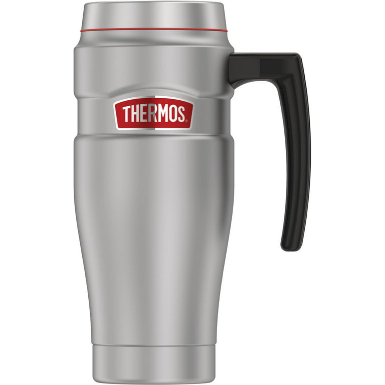 16 oz Vacuum Sealed Steel Thermos Insulated Coffee Cup Travel Mug