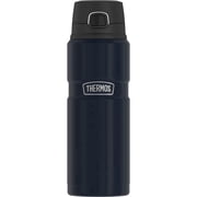 Thermos Stainless King Vacuum Insulated Stainless Steel Drink Bottle, 24oz, Matte Midnight Blue