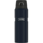 Thermos Stainless King Vacuum Insulated Stainless Steel Drink Bottle, 24oz, Matte Midnight Blue