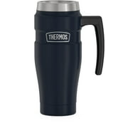 Thermos Stainless King Vacuum Insulated Stainless Steel Mug, 16oz, Matte Midnight Blue