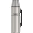 thumbnail image 1 of Thermos Stainless King Vacuum-Insulation Beverage Bottle, 2 Liters, Silver, 1 of 8