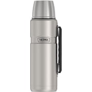 Thermos Stainless King Vacuum-Insulation Beverage Bottle, 2 Liters, Silver