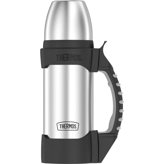 Thermos The Rock Stainless Steel Vacuum Insulated Bottle 12 oz. Silver (THR2510TRI)