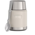thumbnail image 1 of Thermos Stainless Steel Insulated Food Jar with Spoon, 16oz, Sandstone, 1 of 8
