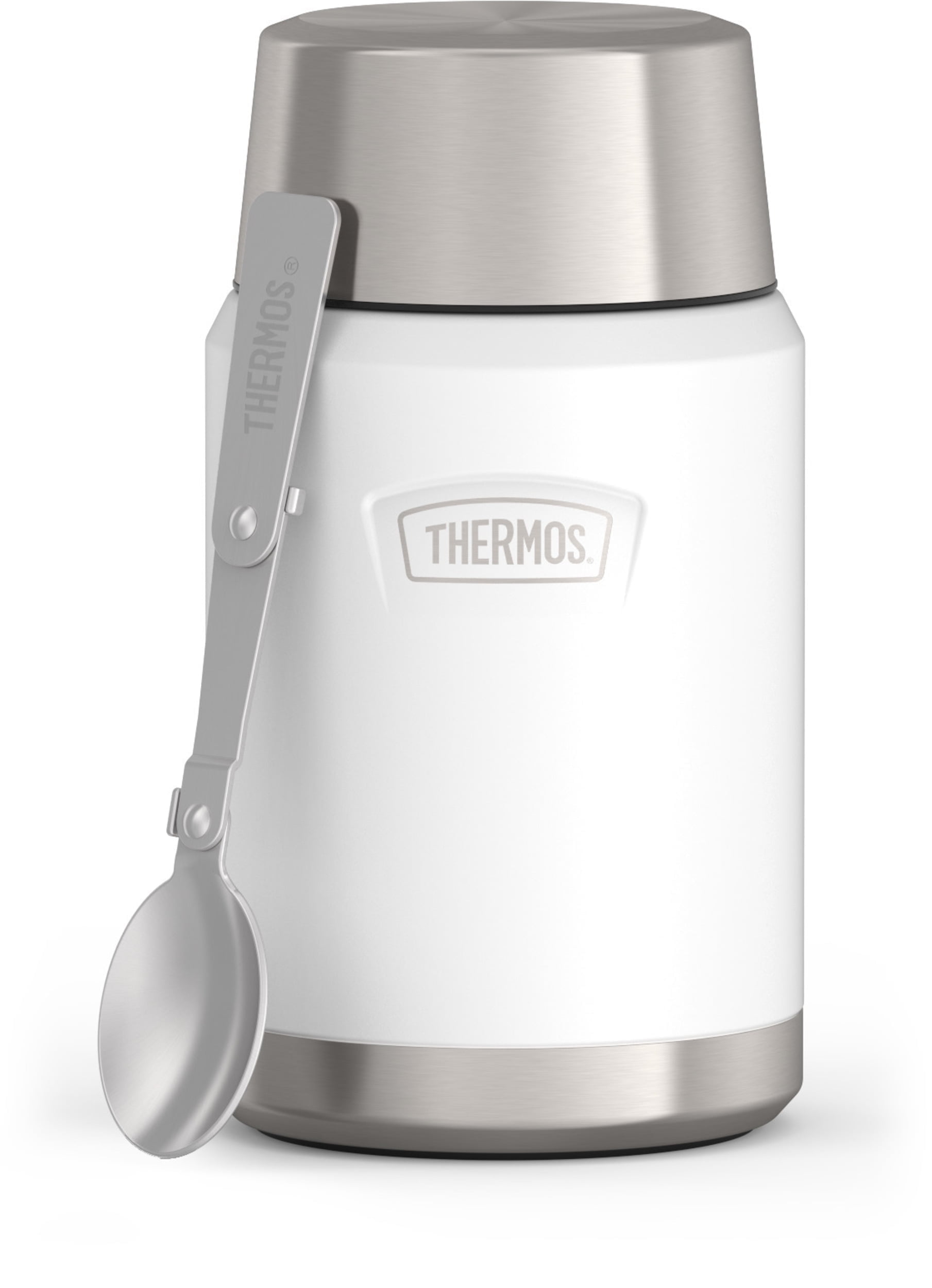 Thermos Stainless Steel Insulated Food Jar with Spoon, 16oz, Glacier - Walmart.com Thermos Stainless Steel Insulated Food Jar with Spoon, 16oz, Glacier - Walmart.com