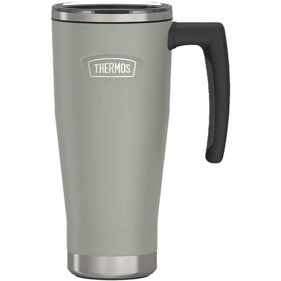 Thermos Stainless Steel Mug w/ Slide Lock Lid, River Rock, 18 oz