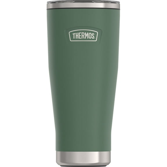 Thermos Stainless Steel Tumbler, w/ Slide Lock Lid, Alpine Green, 18 oz