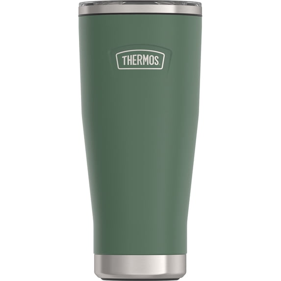 Thermos Stainless Steel Tumbler, w/ Slide Lock Lid, Alpine Green, 24 oz